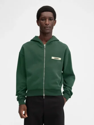 Bluza z kapturem i zamkiem błyskawicznym Gros Grain Bluza z kapturem i zamkiem błyskawicznym z logo Grosgrain
