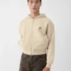 Bluza z kapturem i zamkiem błyskawicznym Gros Grain Bluza z kapturem i zamkiem błyskawicznym z logo Grosgrain