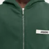 Bluza z kapturem i zamkiem błyskawicznym Gros Grain Bluza z kapturem i zamkiem błyskawicznym z logo Grosgrain