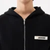 Bluza z kapturem i zamkiem błyskawicznym Gros Grain Bluza z kapturem i zamkiem błyskawicznym z logo Grosgrain