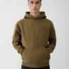 Bluza z kapturem z logo Bluza z haftowanymi logo