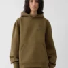 Bluza z kapturem z logo Bluza z haftowanymi logo