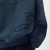 Bluza z literą J Koszulka z haftowanym monogramem