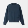 Bluza z literą J Koszulka z haftowanym monogramem