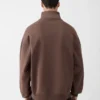 Bluza z zamkiem i golfem The Gros Grain Bluza z zamkiem