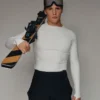 Bluzka z golfem Jacquemus + Nike Bluzka z długim rękawem – współpraca Jacquemus + Nike
