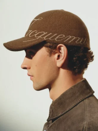 Czapka baseballowa Atelier Czapka baseballowa z logo Jacquard