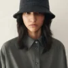 Czapka typu bucket hat Cachemiro Czapka typu bucket hat z wełny