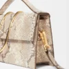 Duża torebka Bambino Cross-body z metalową klapką