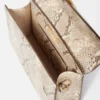 Duża torebka Bambino Cross-body z metalową klapką