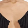 Długi sweter z dzianiny Pralù Bezszwowy sweter z logo
