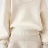 Dzianina Pallone Sweter z szerokim golfem