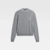 Dzianinowy sweter z monogramem