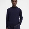 Dzianinowy sweter z monogramem