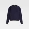Dzianinowy sweter z monogramem