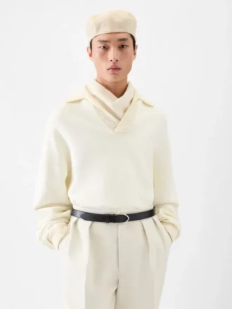 Koszulka polo z długim rękawem Punto Koszulka polo z długim rękawem w stylu oversize