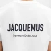 Koszulka z adresem Dubaju Koszulka z krótkim rękawem z nadrukowanym adresem i logo