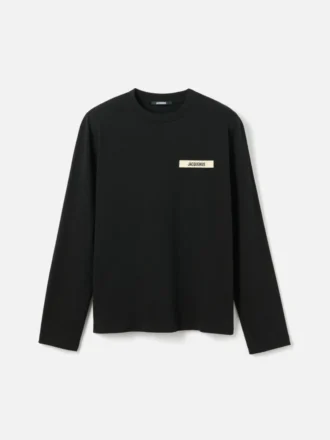 Koszulka z długim rękawem Gros Grain Koszulka z długim rękawem i logo Grosgrain
