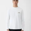 Koszulka z długim rękawem Gros Grain Koszulka z długim rękawem i logo Grosgrain