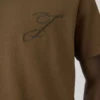 Koszulka z krótkim rękawem i haftowanymi logo Koszulka z krótkim rękawem i haftowanymi logo