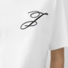 Koszulka z krótkim rękawem i haftowanymi logo Koszulka z krótkim rękawem i haftowanymi logo