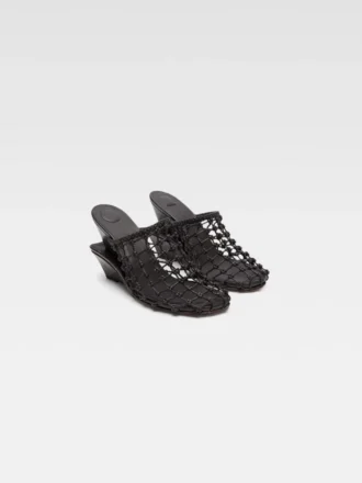 Podwójnie tkane buty Plecione podwójne klapki