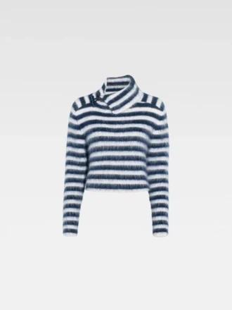 Sweter Marina Sweter z moheru w paski