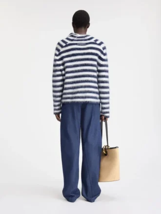 Sweter Marina Sweter z moheru w paski