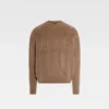 Sweter Nuvola Sweter z moheru z okrągłym dekoltem
