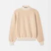 Sweter z dzianiny Gio Sweter z okrągłym dekoltem