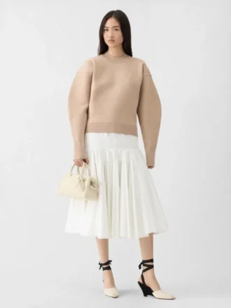 Sweter z dzianiny pique Sweter z dzianiny pique