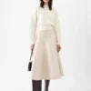 Sweter z dzianiny z logo JACQUEMUS