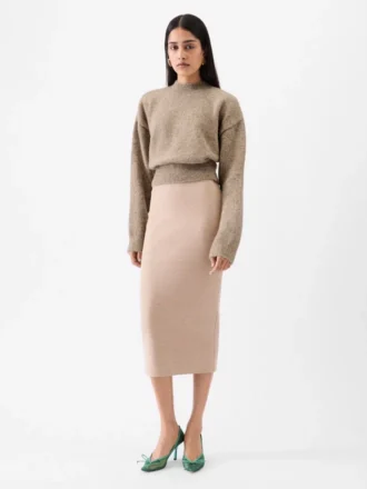 Sweter z dzianiny z logo JACQUEMUS