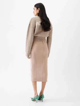 Sweter z dzianiny z logo JACQUEMUS