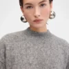 Sweter z dzianiny z logo JACQUEMUS