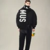 Szalik Jacquemus Szalik z frędzlami i logo Szalik Jacquemus Szalik z frędzlami i logo
