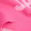 Szalik Jacquemus Szalik z frędzlami i logo Szalik Jacquemus Szalik z frędzlami i logo