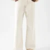 Szerokie spodnie jeansowe de-Nîmes Jeans oversize