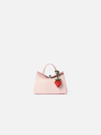 Truskawka Origami zawieszka do torebki w kształcie truskawki