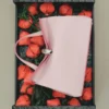 Truskawka Origami zawieszka do torebki w kształcie truskawki