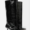Wysokie buty Tourni Szerokie buty do kolan