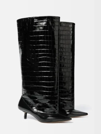 Wysokie buty Tourni Szerokie buty do kolan