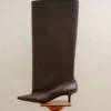 Wysokie buty Tourni Szerokie buty do kolan