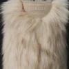 Wysokie buty z sztucznego futra Jacquemus Yeti Moon Boot – we współpracy z Moon Boot